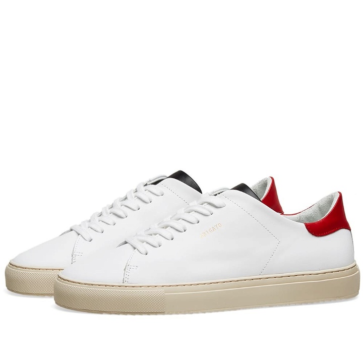 Photo: Axel Arigato Clean 90 Sneaker White & Red