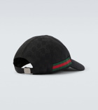 Gucci GG Canvas Web Stripe baseball cap
