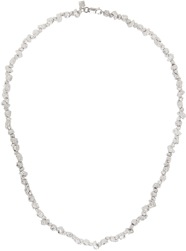 Photo: Veneda Carter SSENSE Exclusive Silver VC005 Signature Necklace