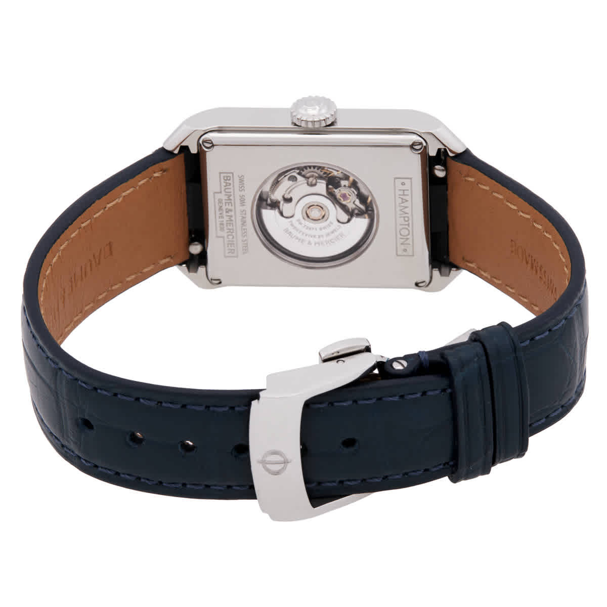 Baume et Mercier Hampton Automatic Blue Dial Mens Watch M0A10732