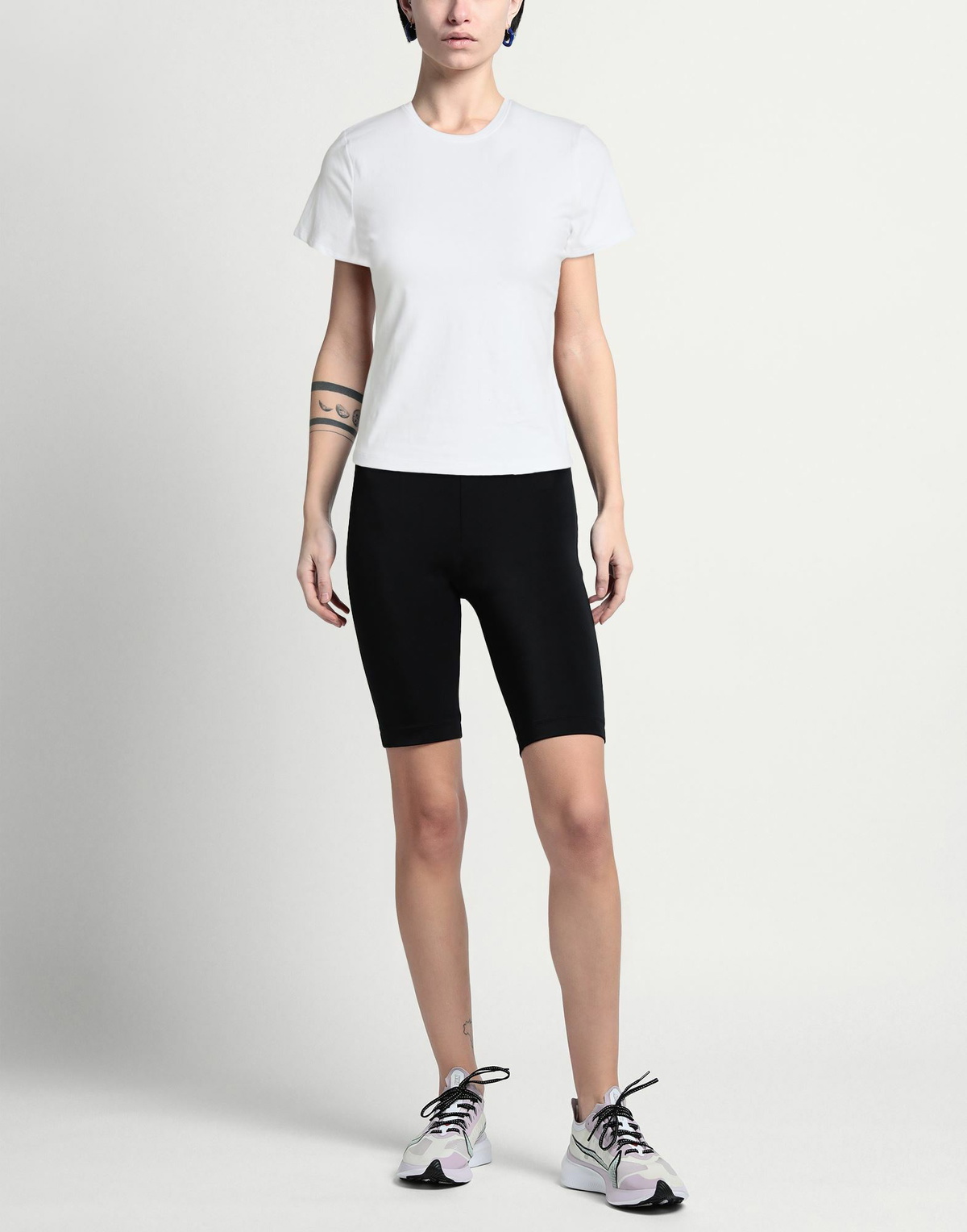 Good American Womens T-shirt in White