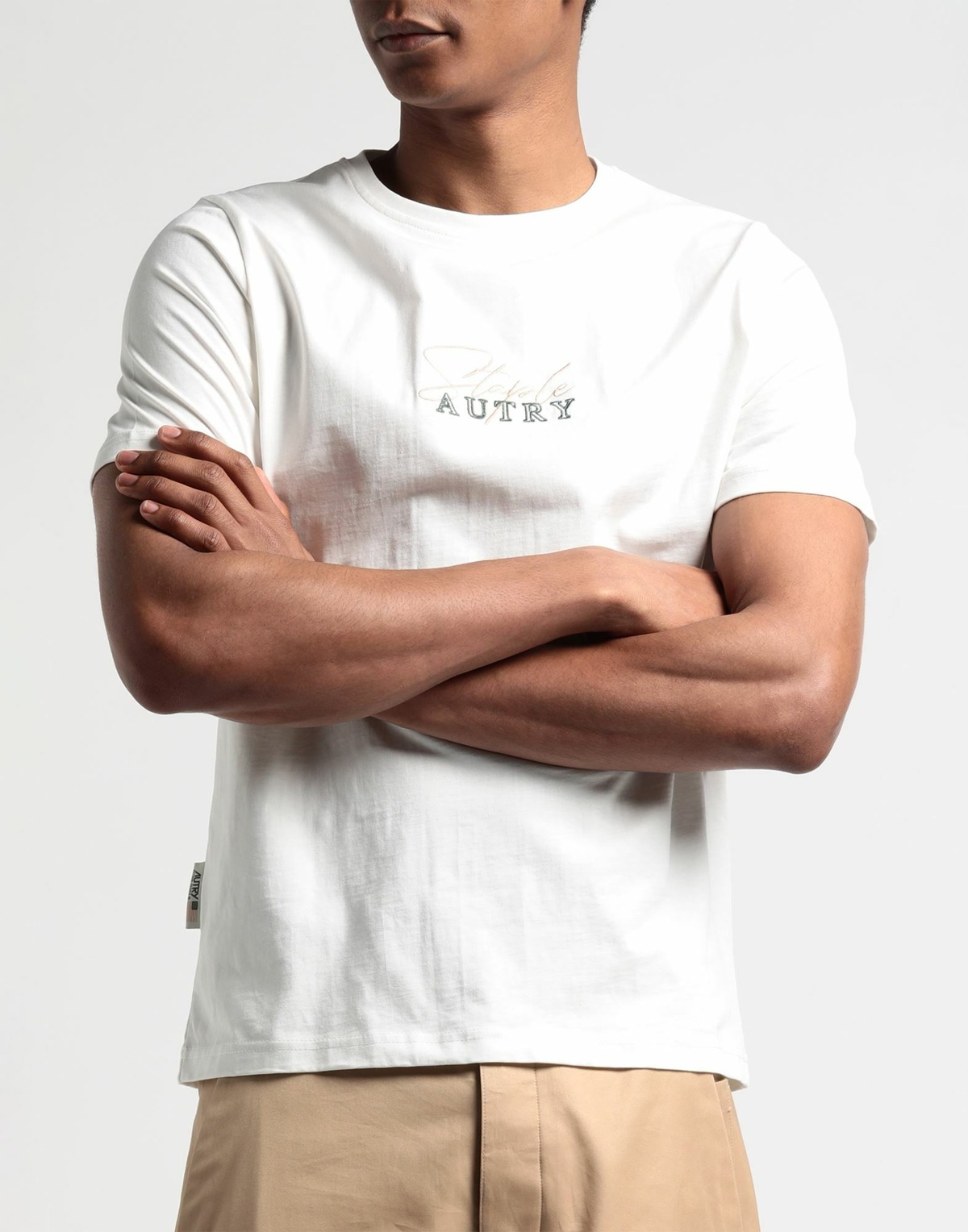 Autry Mens T-shirt Ivory