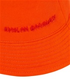 Ruslan Baginskiy Embroidered cotton bucket hat