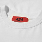 424 Men's Raised Fist T-Shirt in White