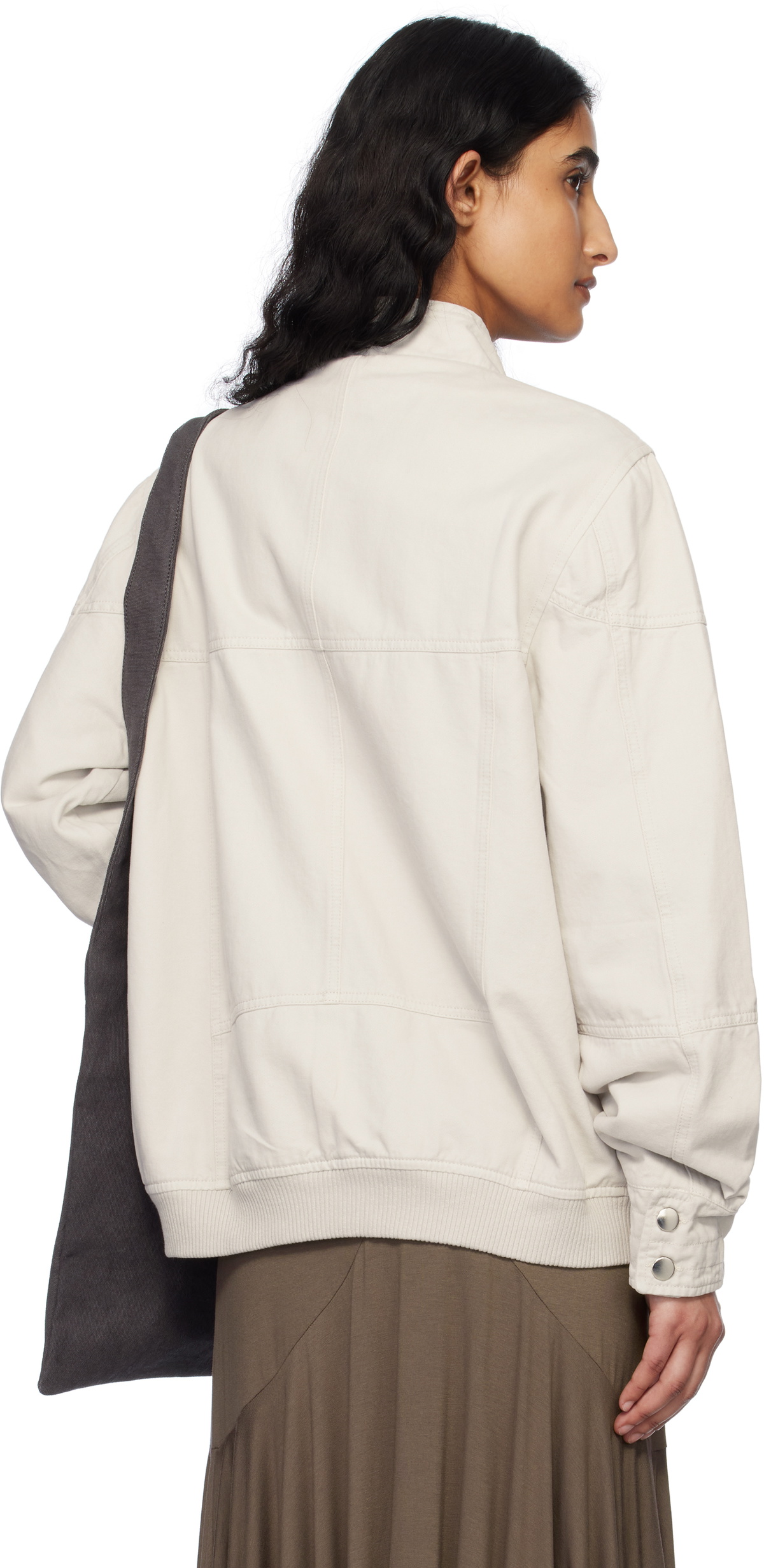【関税込み】Gimaguas グレー Jakob デニムジャケット Gray Jakob Denim Jacket by Gimaguas on Sale
