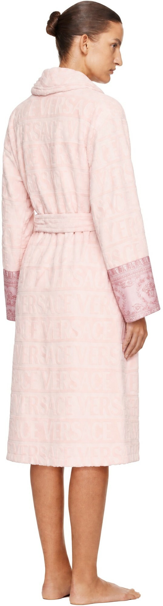 Versace Pink 'I Heart Baroque' Bathrobe