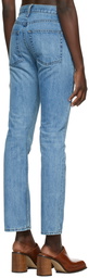 Brock Collection Blue Wright Jeans