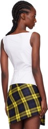 Vivienne Westwood White Monday Vest Top