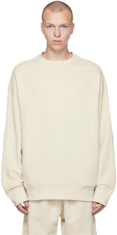 Photo: Calvin Klein Off-White Heavyweight Sweatshirt