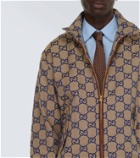 Gucci Maxi GG canvas cotton-blend jacket