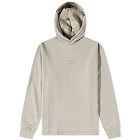 Fear of God ESSENTIALS Relaxed Logo Popover Hoodie in Smoke