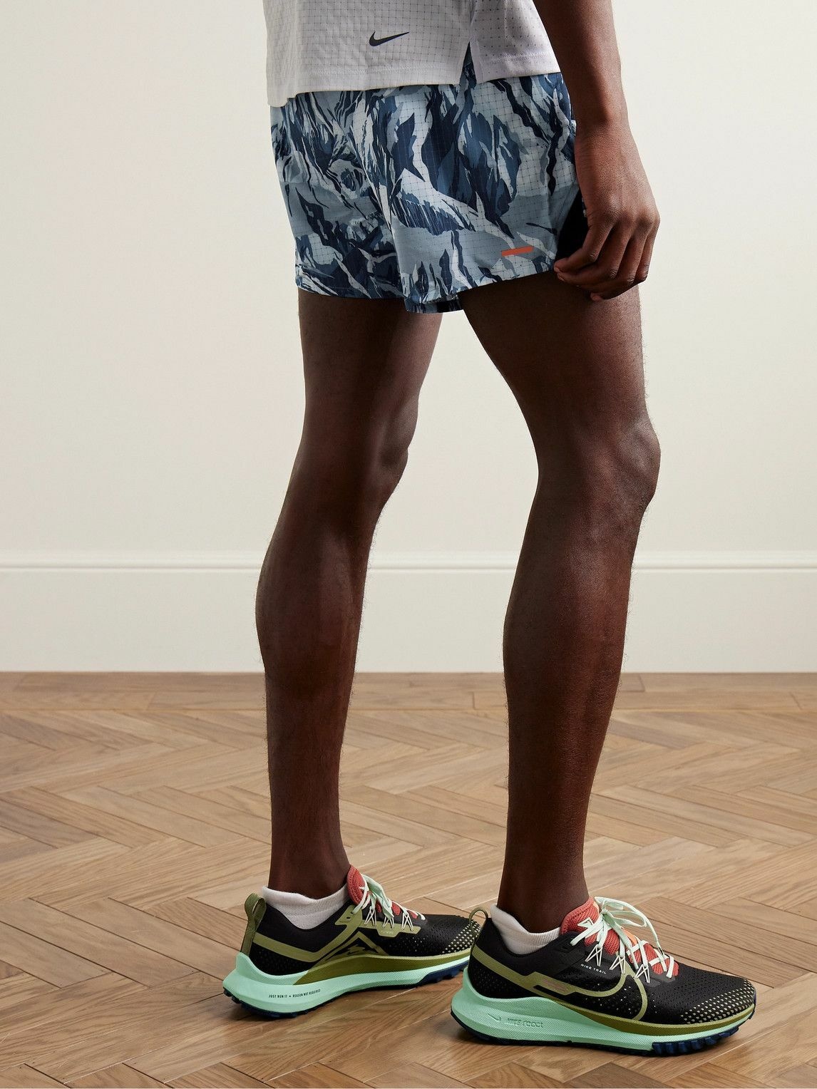 Nike Running - Flex Stride Straight-Leg Panelled Printed Dri-FIT