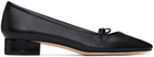 Aeyde Black Darya Ballerina Flats