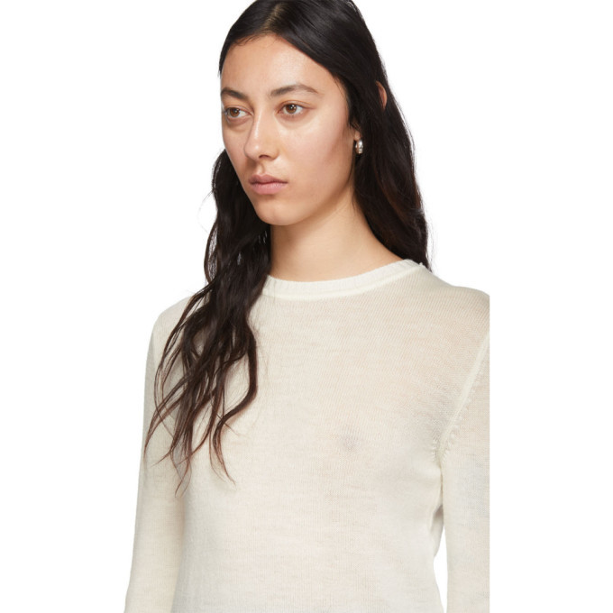 Jil Sander Off-White Jil Sanderand Crewneck Sweater
