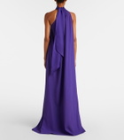 Taller Marmo Astor scarf-detail maxi dress