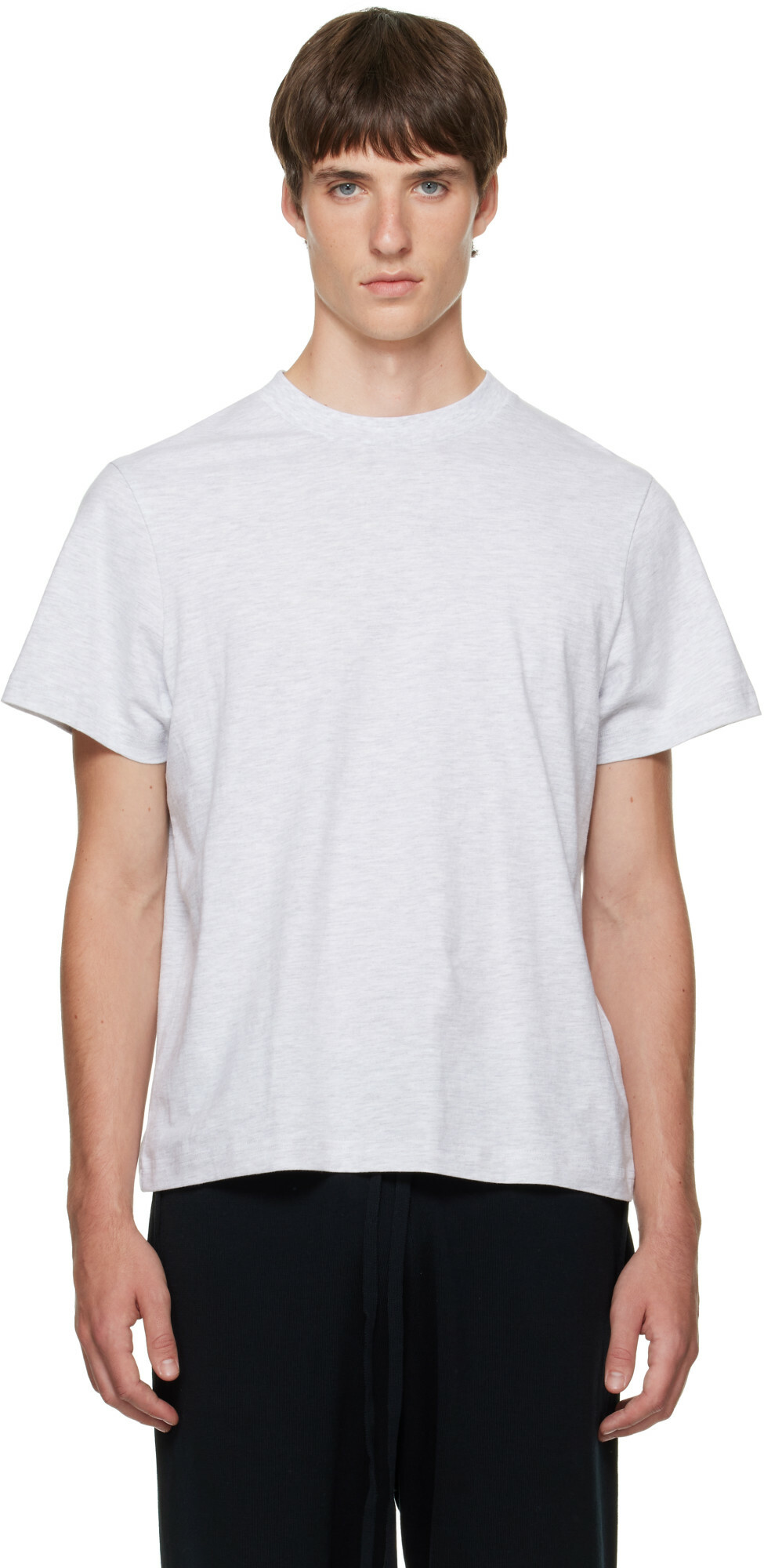 Alexander Wang White Long Sleeve Barcode T-Shirt T by Alexander Wang