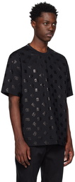 Dolce & Gabbana Black Printed T-Shirt