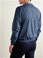 Loro Piana - Reversible Windmate® Storm System® Nylon and Cashmere Blouson Jacket - Blue