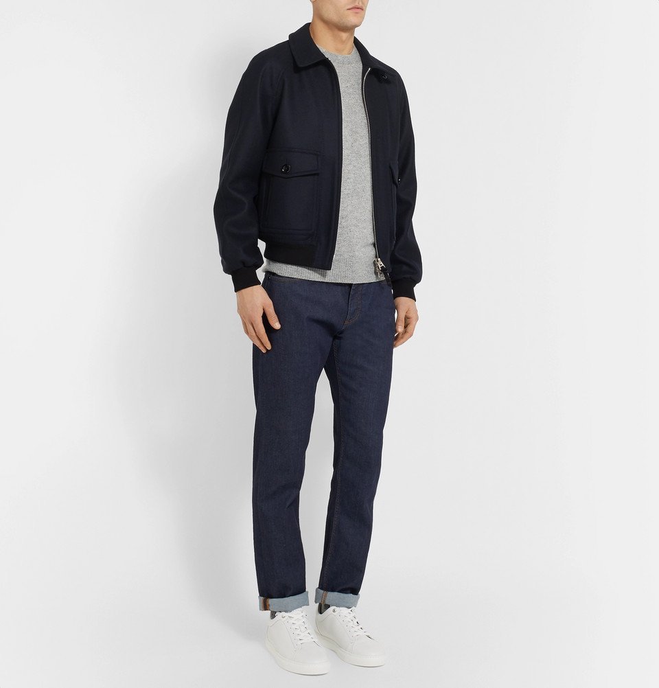 Ermenegildo Zegna - Slim-Fit Cashmere Sweater - Gray Ermenegildo Zegna