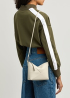 Loewe Puzzle Fold Leather Shoulder bag - Beige - One Size
