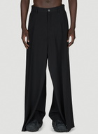 Balenciaga Tailored Double-Front Suit Pants