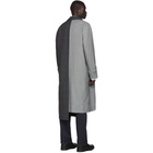 Loewe Grey Check Asymmetric Coat