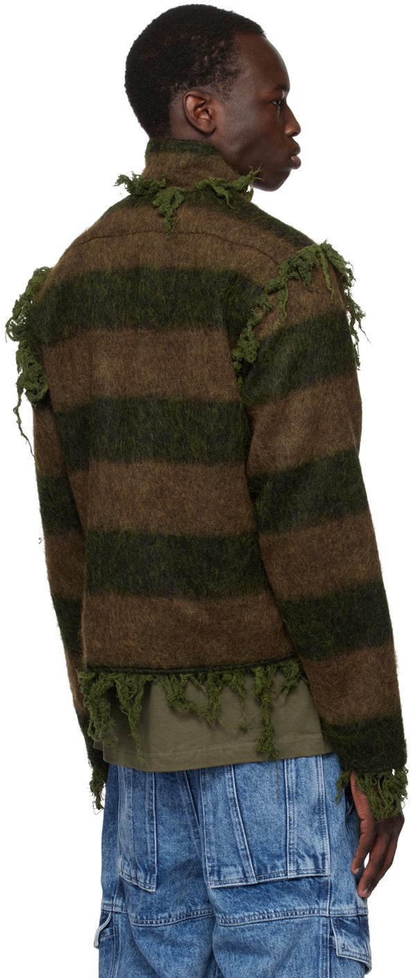 Solitude Studios Brown & Green Overgrown Jacket
