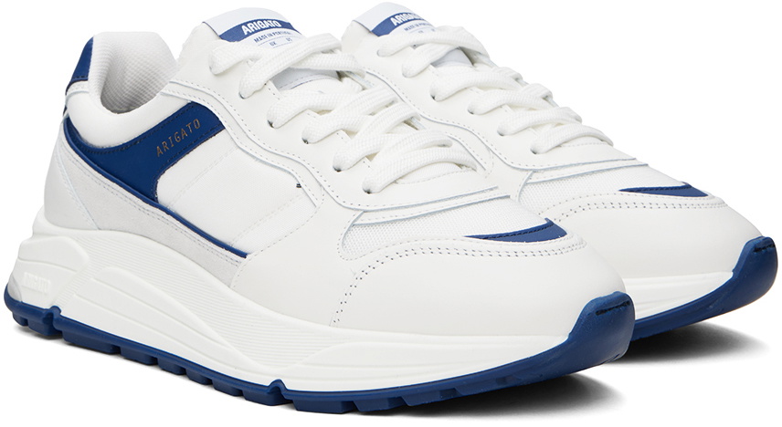 Axel Arigato White & Navy Rush Sneakers Axel Arigato