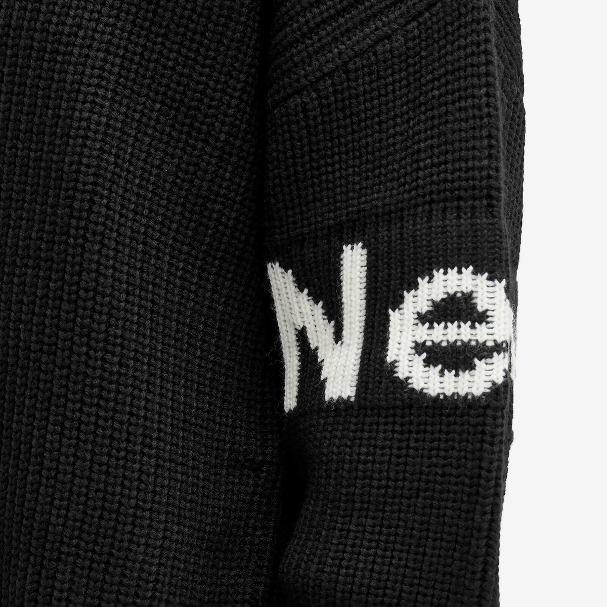 New Amsterdam Surf Association Men's New Amsterdam Name Knit Sweatshirt in Black