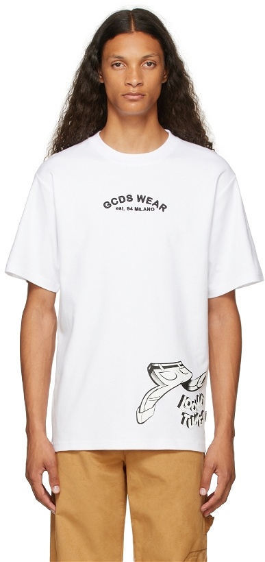 Photo: GCDS White Looney Tunes T-Shirt