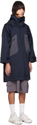 Archival Reinvent Navy 2.5D Coat