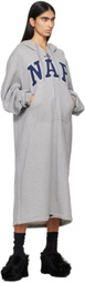 doublet Gray 'Power Nap' Hoodie Dress