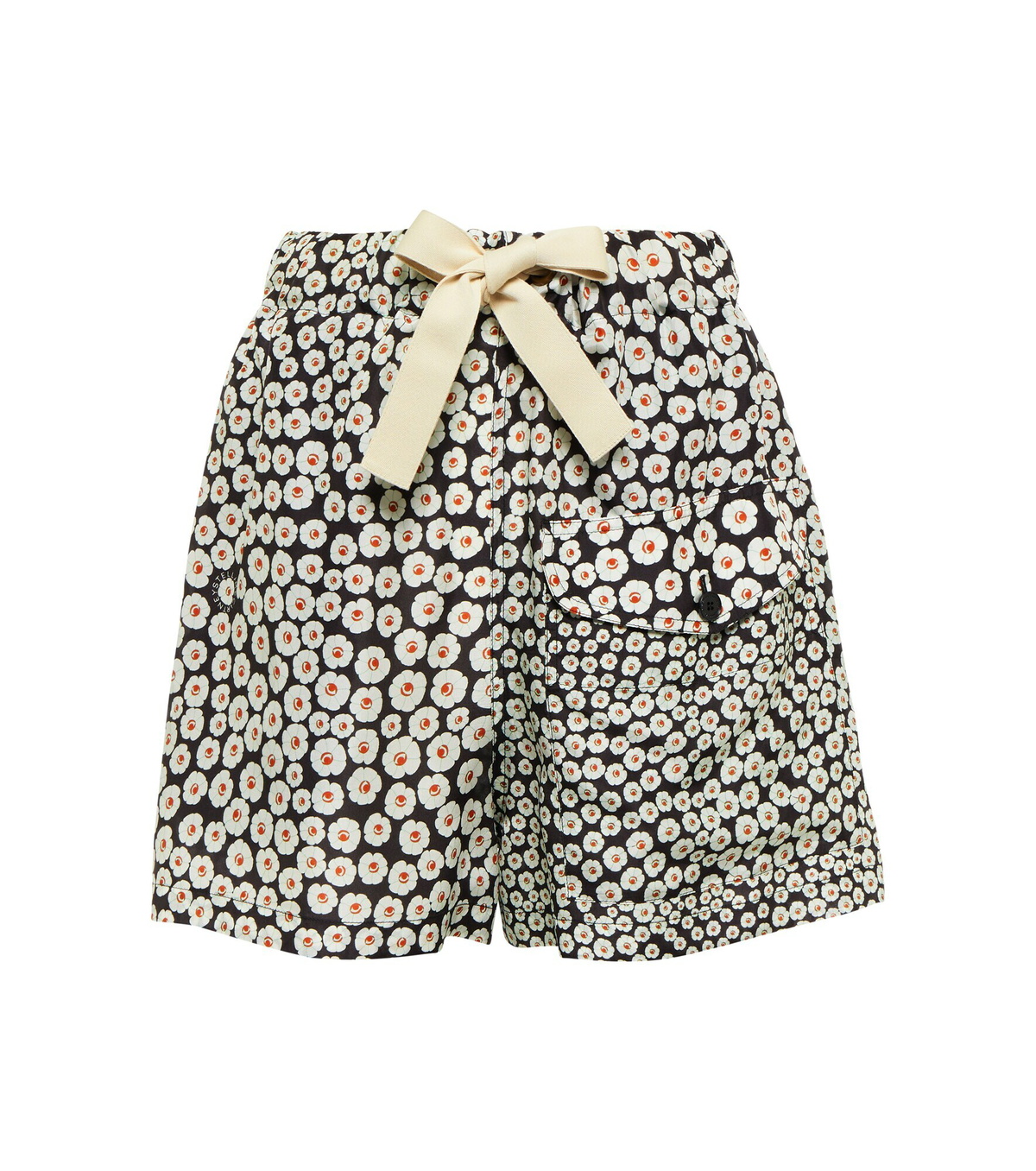 Stella McCartney Printed cotton shorts Stella McCartney
