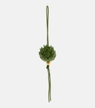 Loewe Artichoke leather bag charm