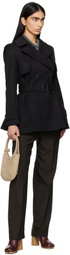 MACKAGE Black Adva Trench Coat
