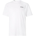 Patagonia - P-6 Responsibili-Tee Logo-Print Cotton-Blend Jersey T-Shirt - White