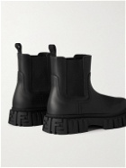 Fendi - Leather Chelsea Boots - Black