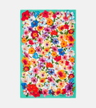 Dolce&Gabbana Casa Floral cotton terry beach towel