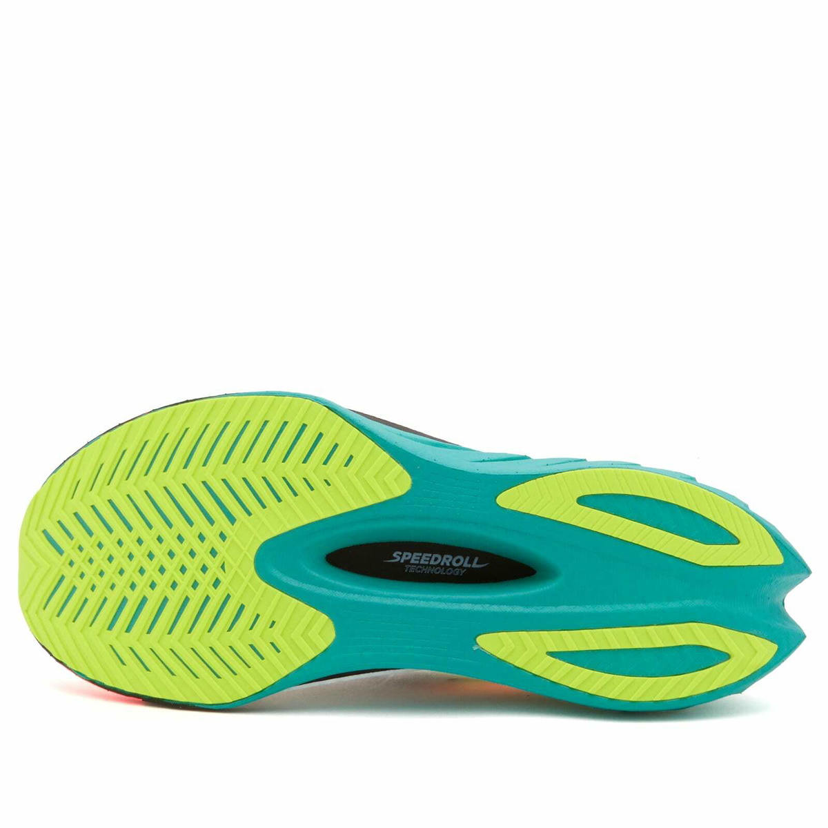 Saucony Men's Endorphin Pro 4 Sneaker in White/Mutant