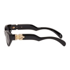 Versace Black V-Medusa Cat-Eye Sunglasses