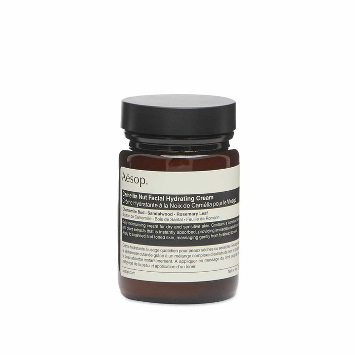 Photo: Aesop Camellia Nut Facial Hydrating Cream 