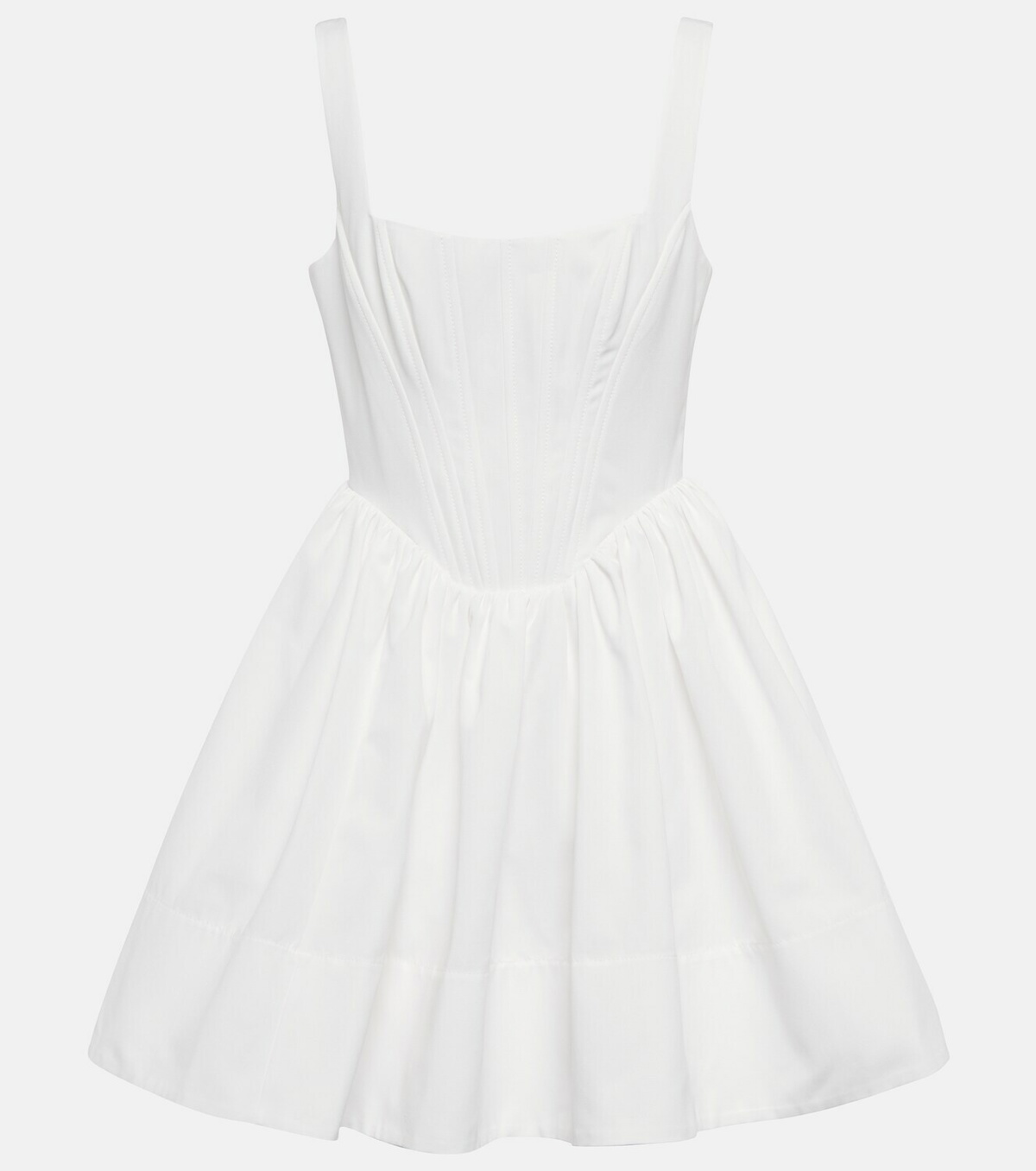 Staud - Landscape babydoll minidress