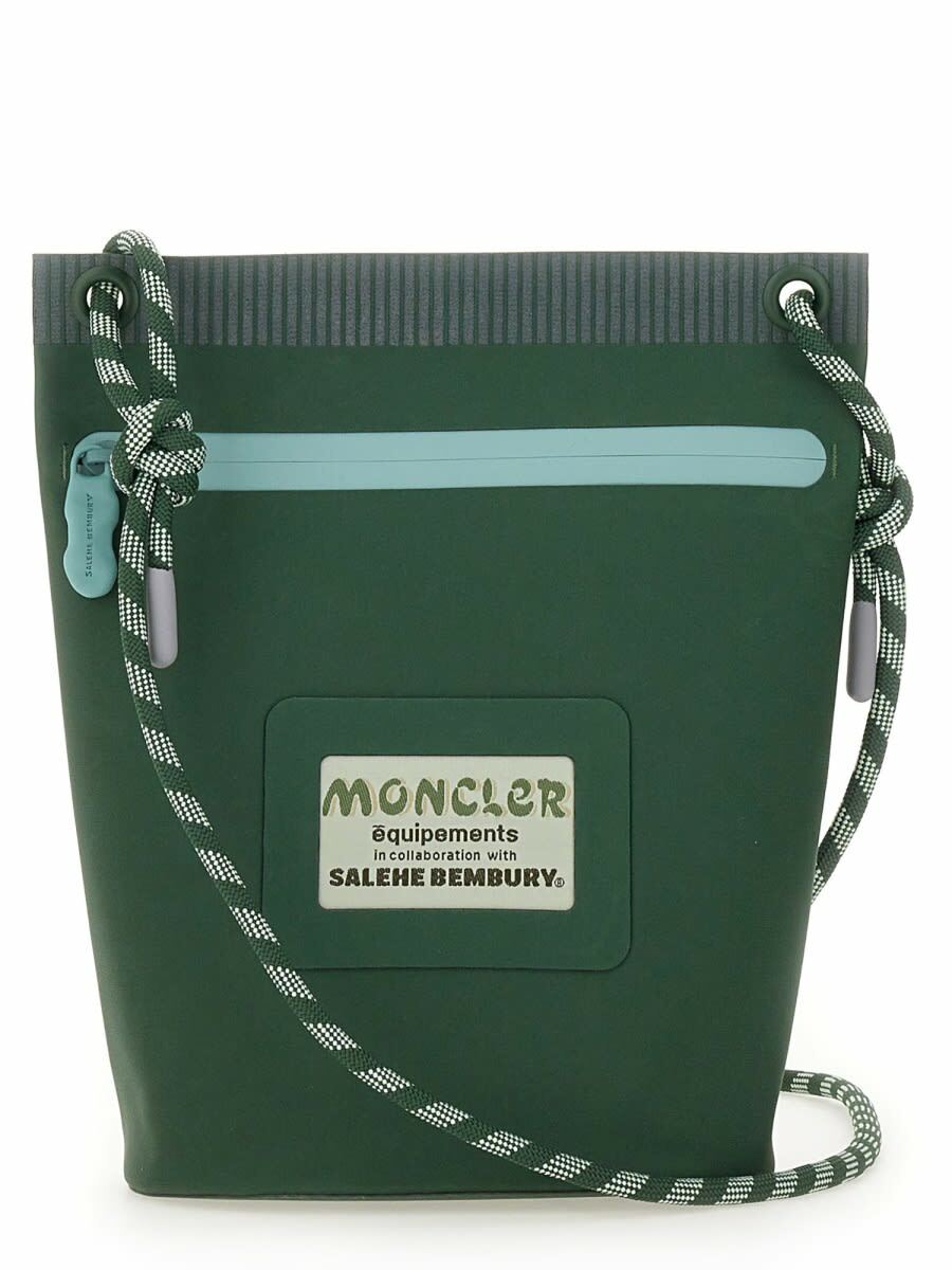 Moncler Men's Extreme Side Bag in Grey Moncler