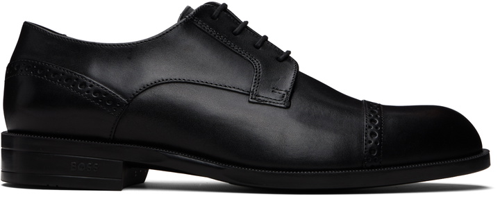 Photo: BOSS Black Leather Derbys