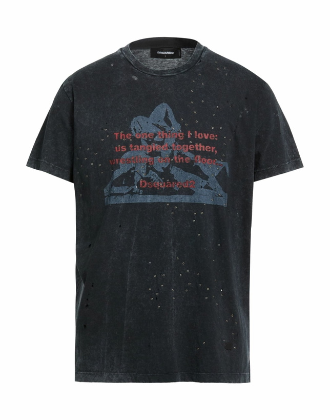 Photo: Dsquared2 Mens T-shirt Charcoal