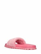 MARC JACOBS - Terry Faux Shearling Sandals