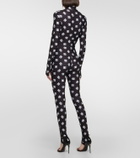 Dolce&Gabbana - Logo printed jersey jumpsuit