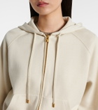 Loro Piana Viera cotton, silk, and cashmere hoodie