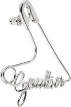 Jean Paul Gaultier 'The Heart Safety Pin' Single Earring
