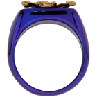Jacquemus Blue La Chevaliere Ring